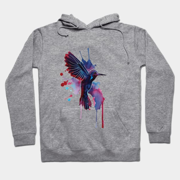 Humming Bird Hoodie by oceanegp